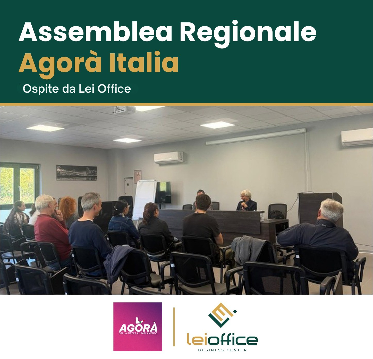 Una sala, tante voci: l’incontro regionale di Agorà da Lei Office - 1 - Lei Office - Business Center Una sala, tante voci: l’incontro regionale di Agorà da Lei Office - - Lei Office - Business Center