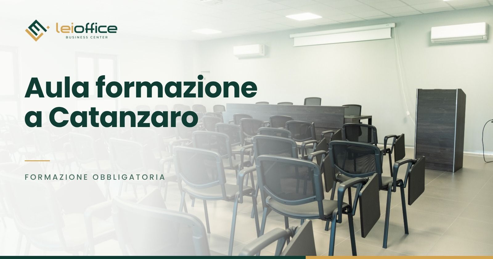 Corsi di formazione obbligatoria: come scegliere l'aula giusta a Catanzaro - 1 - Lei Office - Business Center Corsi di formazione obbligatoria: come scegliere l'aula giusta a Catanzaro - - Lei Office - Business Center